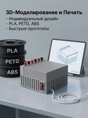 Послойная печать 3D моделей методом наплавления пластика